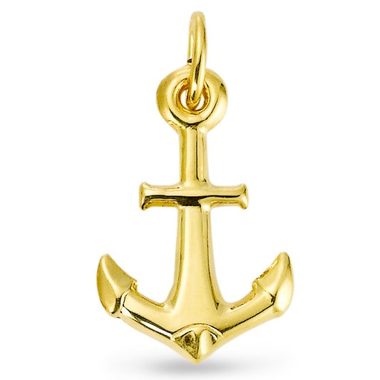 Pendant 9k Yellow Gold Sailing