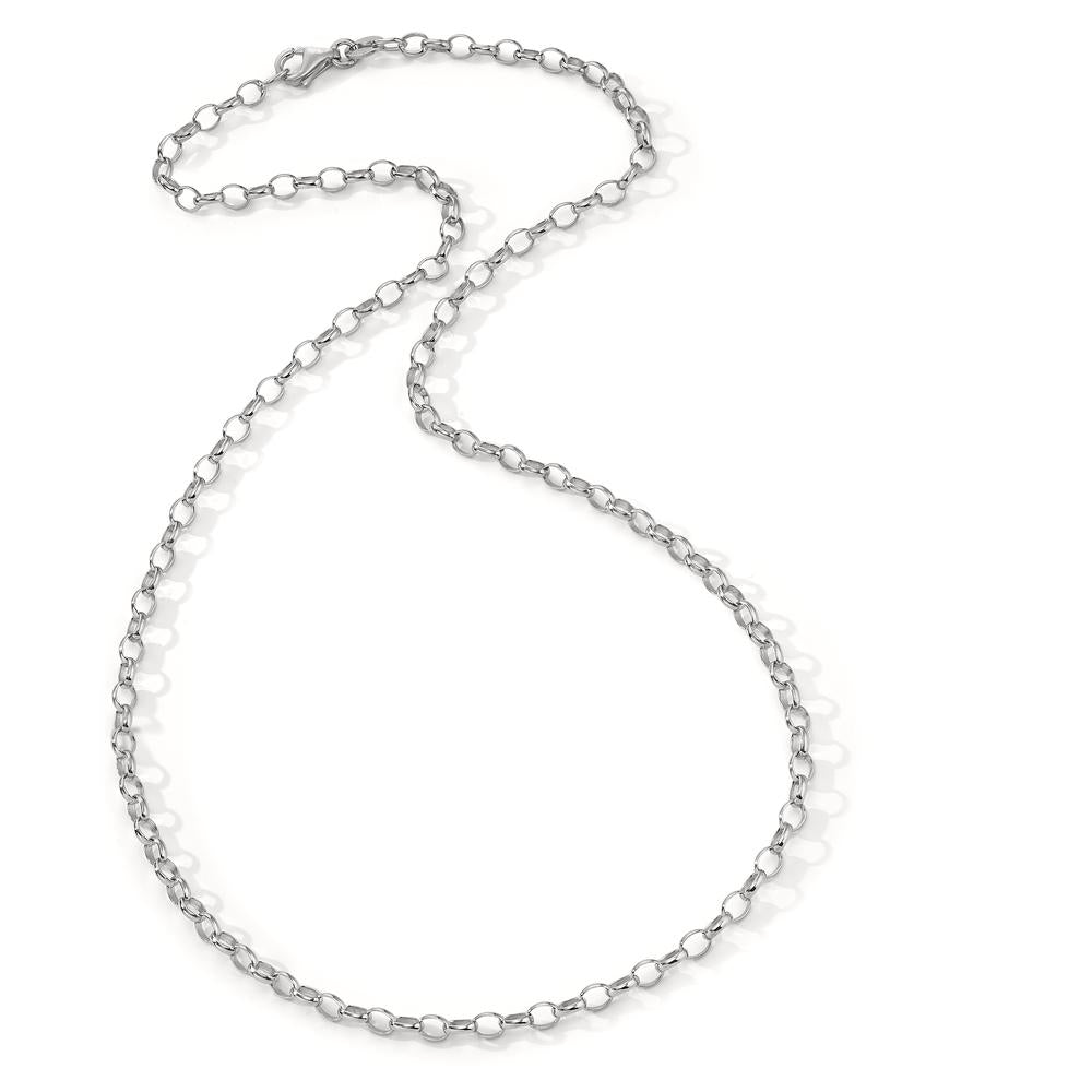 Necklace Silver Rhodium plated 42 cm Ø3 mm