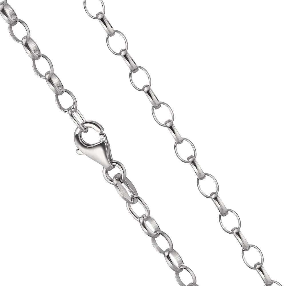 Necklace Silver Rhodium plated 42 cm Ø3 mm