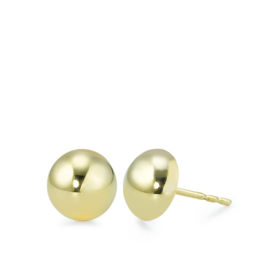 Stud earrings 9k Yellow Gold Ø8 mm