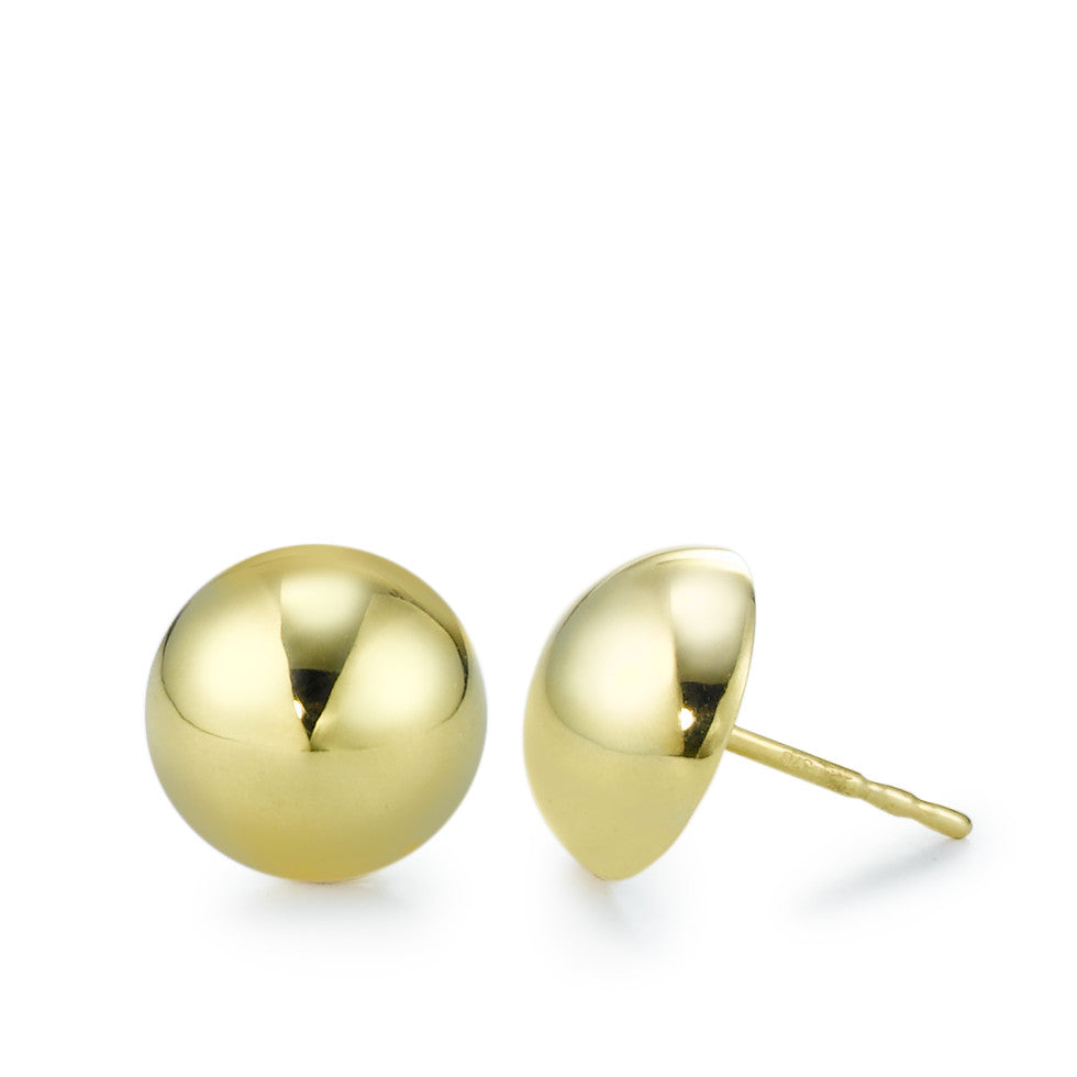 Stud earrings 9k Yellow Gold Ø10 mm