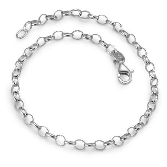 Bracelet Silver Rhodium plated 19 cm