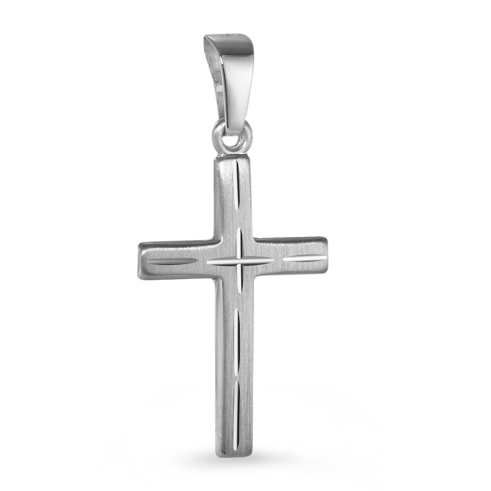 Pendant 18k White Gold Cross