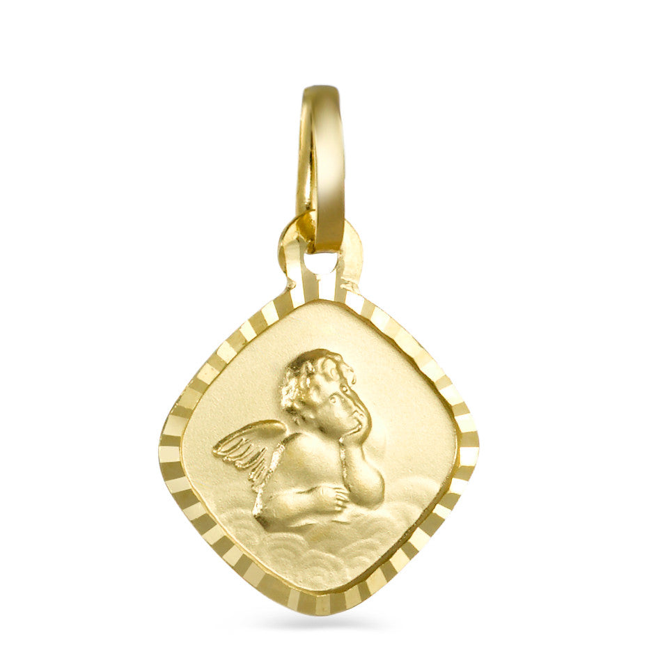 Pendant 18k Yellow Gold Zodiac Sign Capricorn