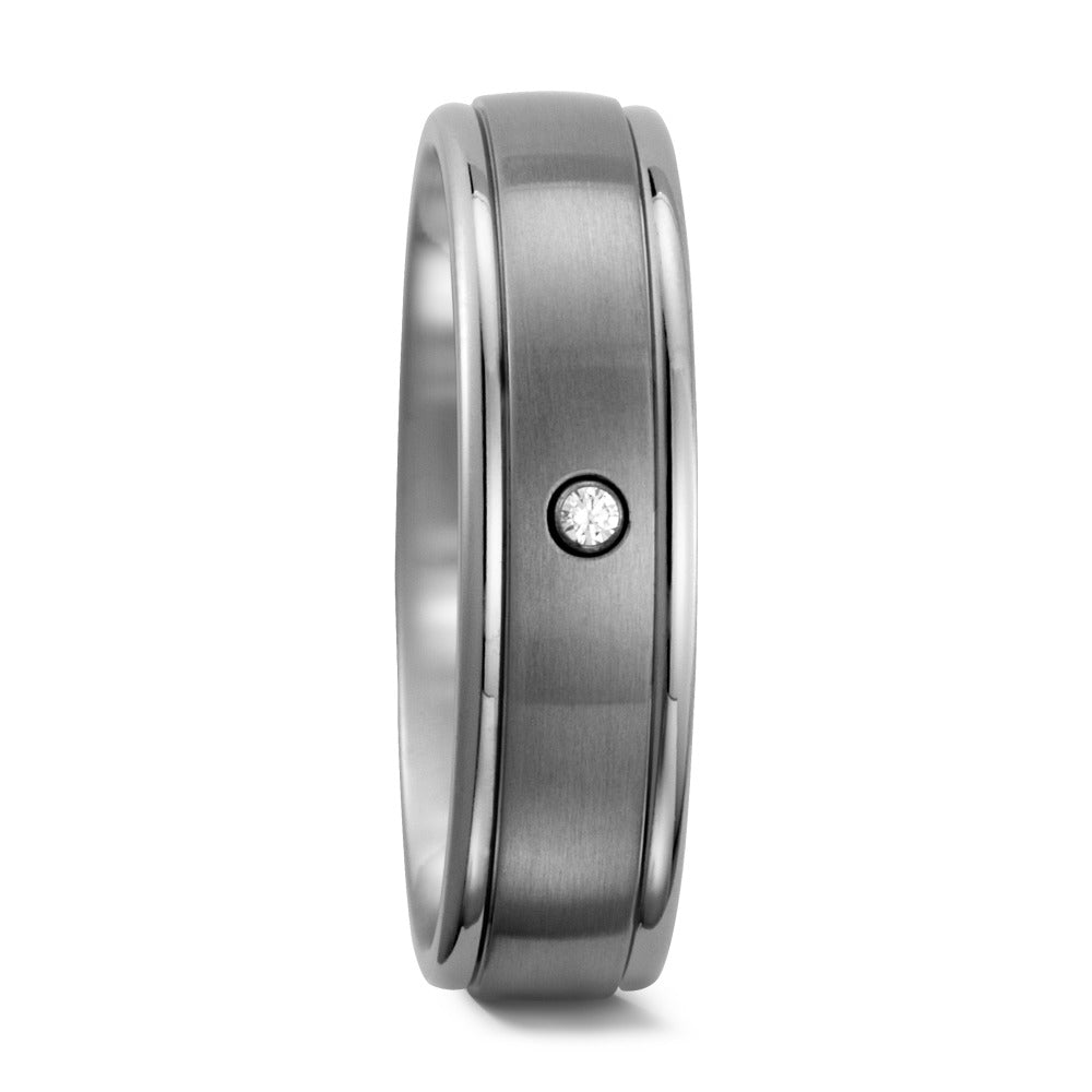 Wedding Ring Titanium Zirconia