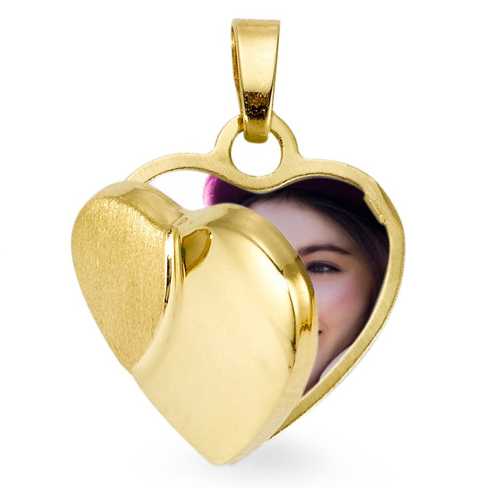 Locket 9k Yellow Gold Heart