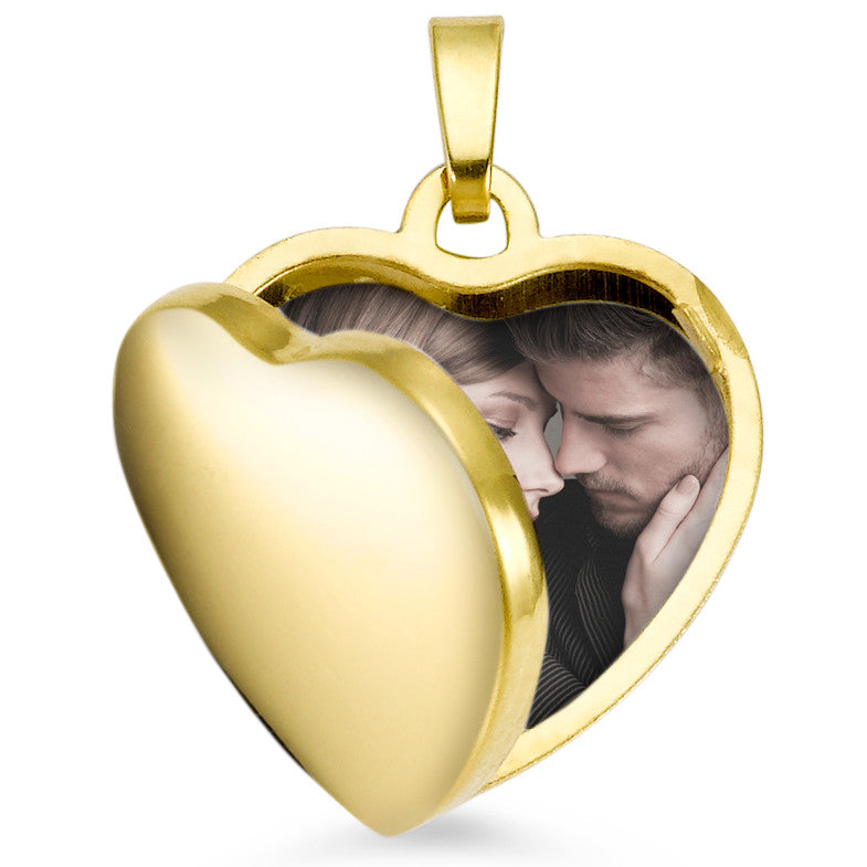 Locket 9k Yellow Gold Heart