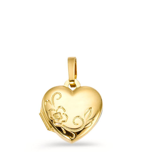 Locket 9k Yellow Gold Heart