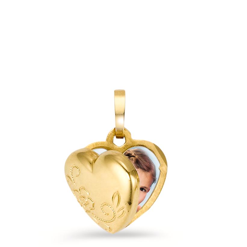 Locket 9k Yellow Gold Heart