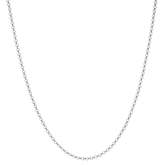 Necklace 18k White Gold 36 cm Ø1 mm