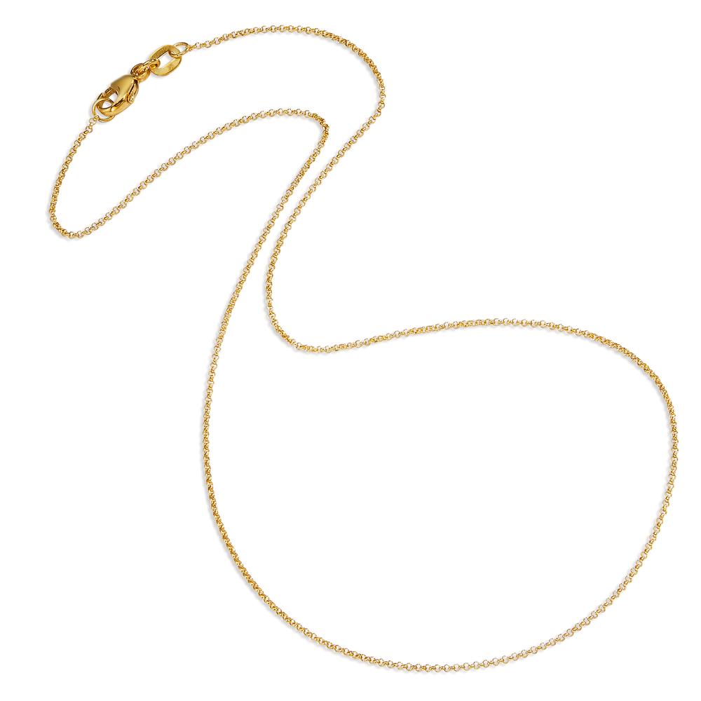 Necklace 18k Yellow Gold 36 cm Ø1 mm