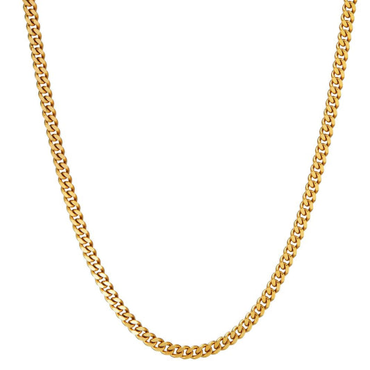 Curb-Necklace 9k Yellow Gold 40 cm