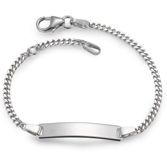 Engravable bracelet 9k White Gold 16-18 cm