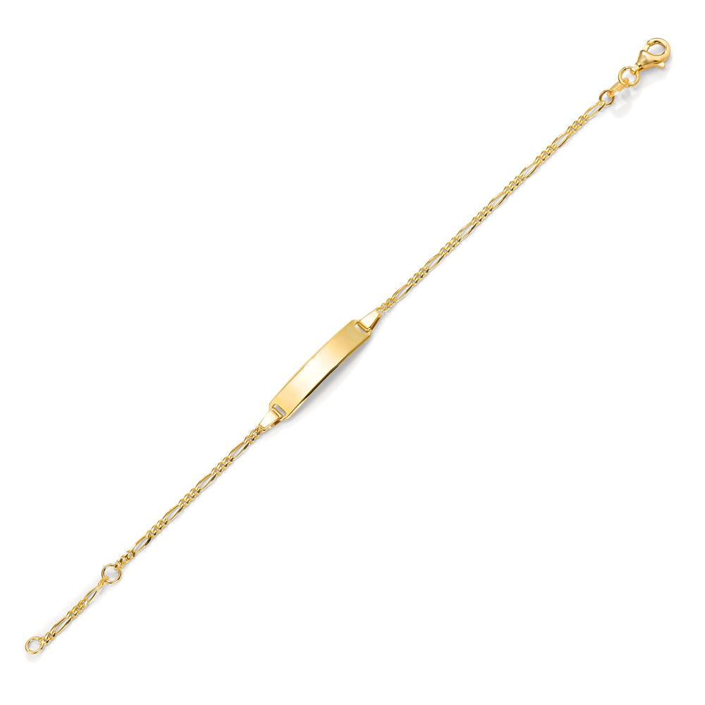 Engravable bracelet 9k Yellow Gold 12-14 cm