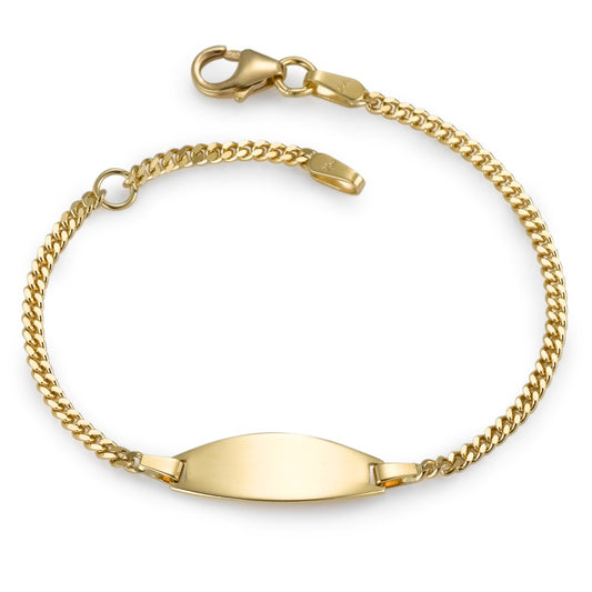 Engravable bracelet 18k Yellow Gold 16-18 cm