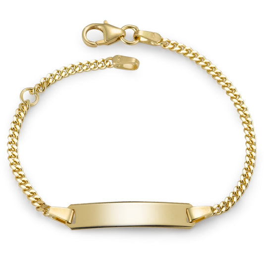 Engravable bracelet 18k Yellow Gold 14-16 cm