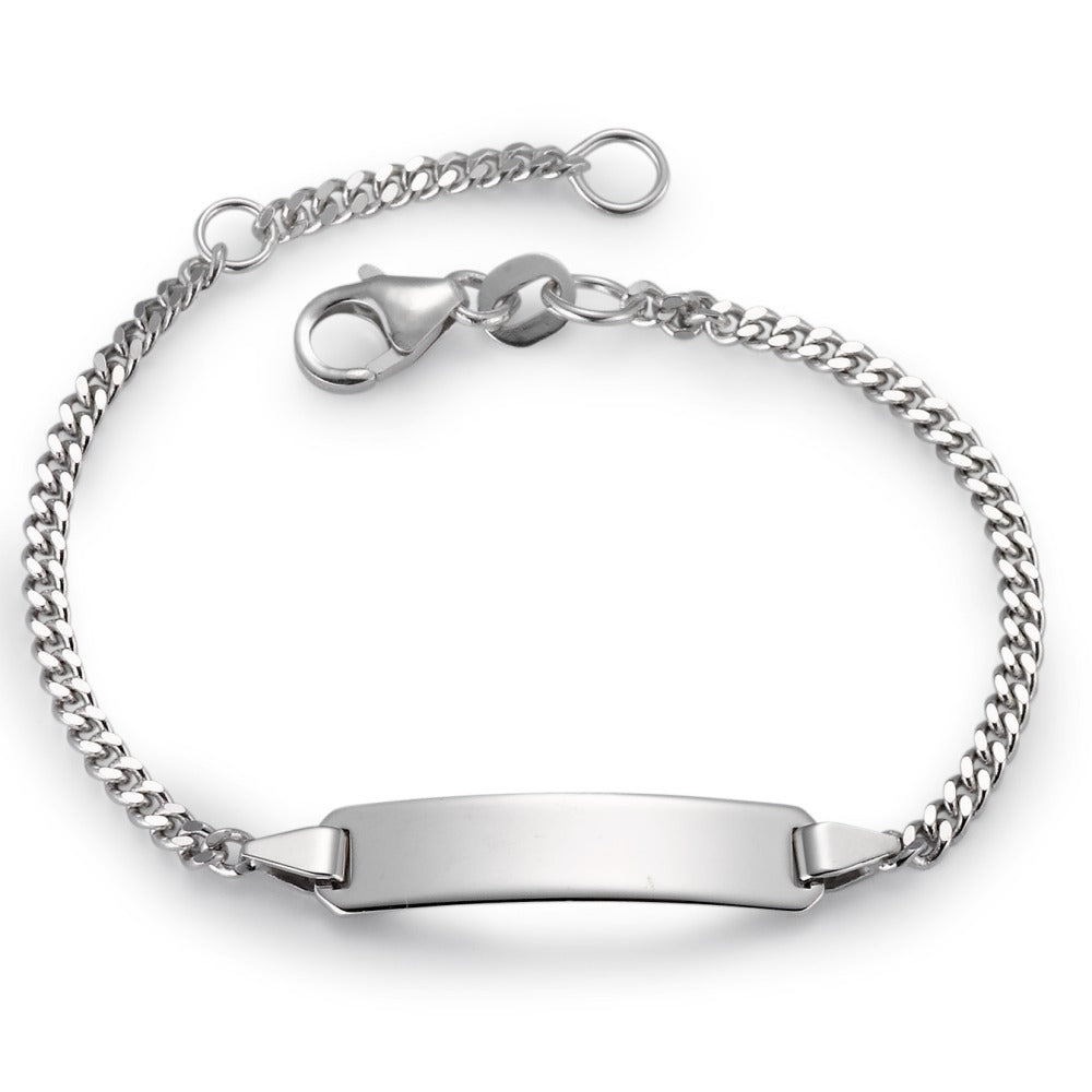 Engravable bracelet 18k White Gold 12-14 cm