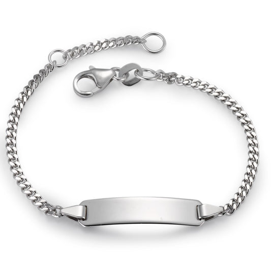 Engravable bracelet 18k White Gold 14-16 cm