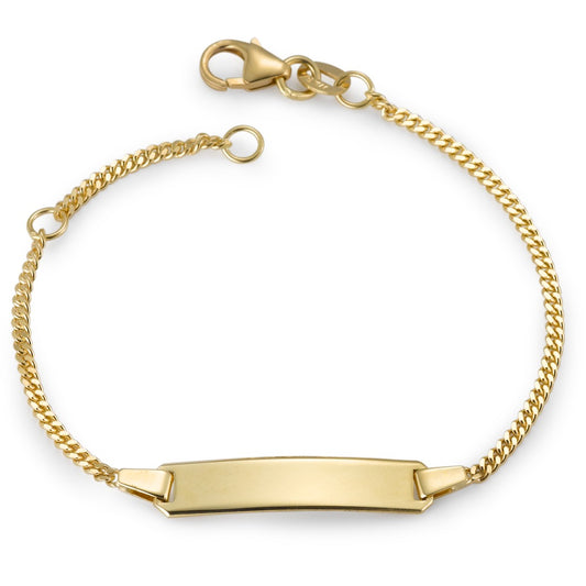 Engravable bracelet 18k Yellow Gold 12-14 cm