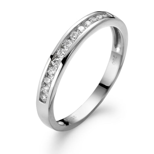 Memory ring 18k White Gold Diamond White, 0.20 ct, 13 Stones, si