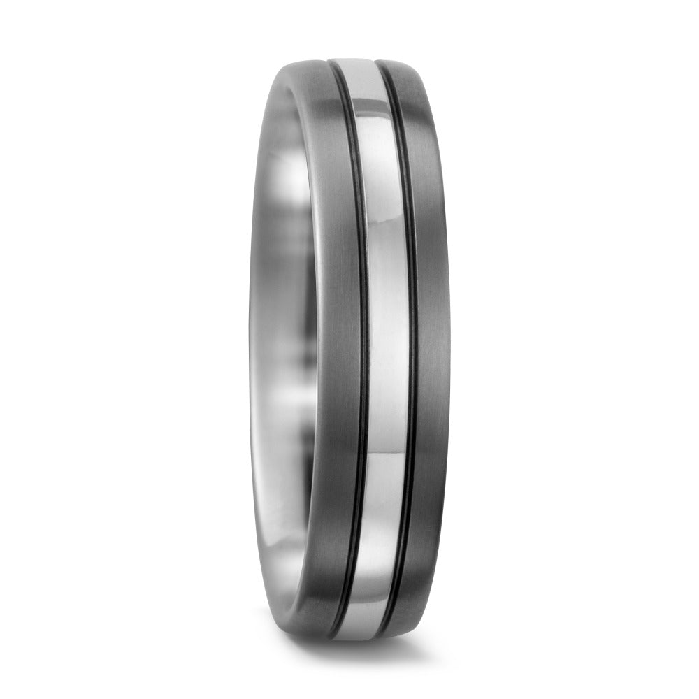 Wedding Ring Titanium, Palladium 950