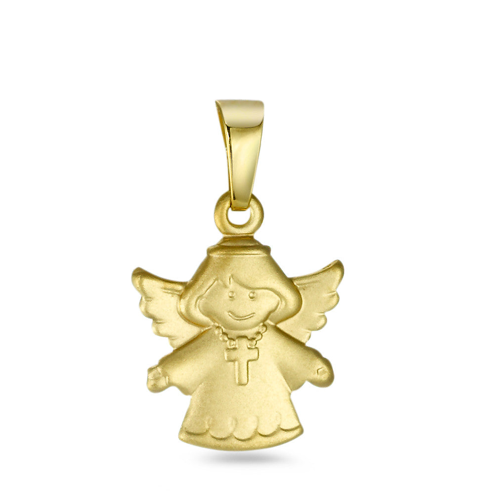 Pendant 18k Yellow Gold Angel