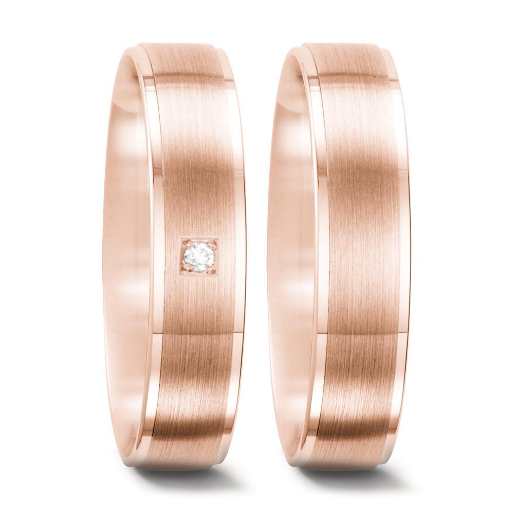 Wedding Ring 9k Rose Gold