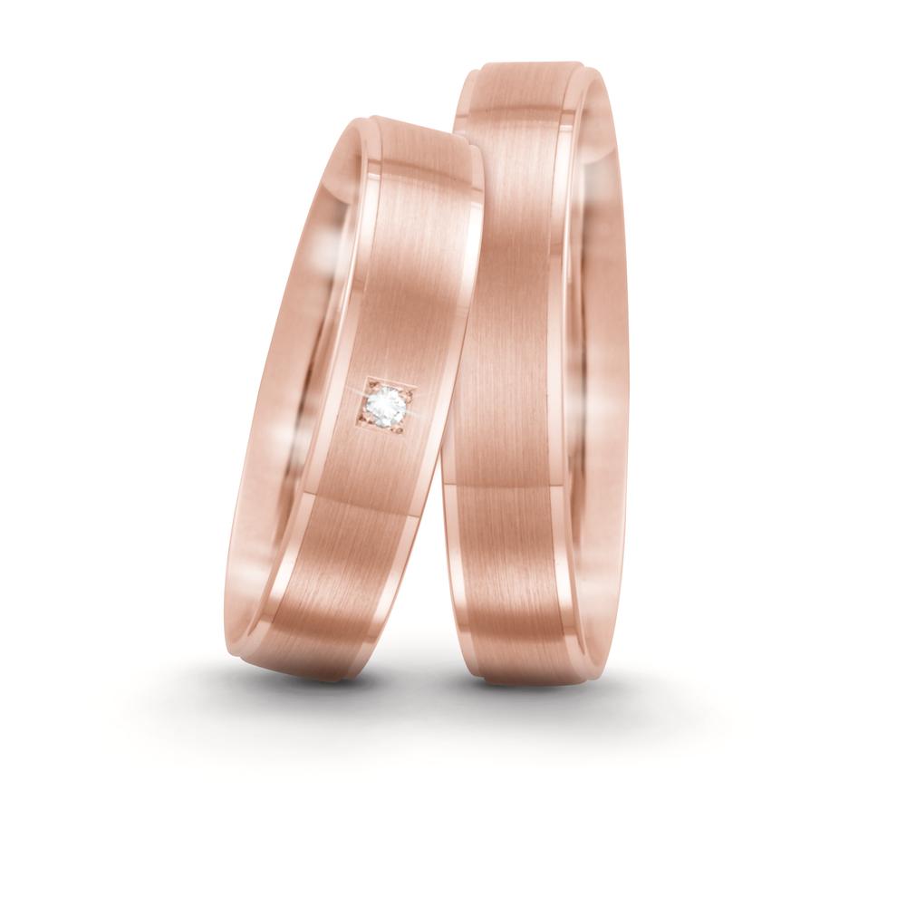 Wedding Ring 9k Rose Gold