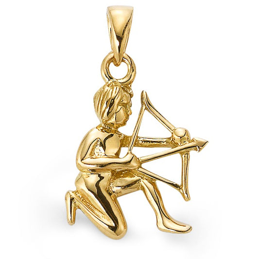 Pendant 9k Yellow Gold Zodiac Sign Sagittarius