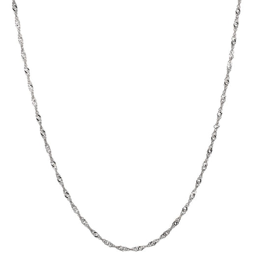 Necklace 18k White Gold 38 cm