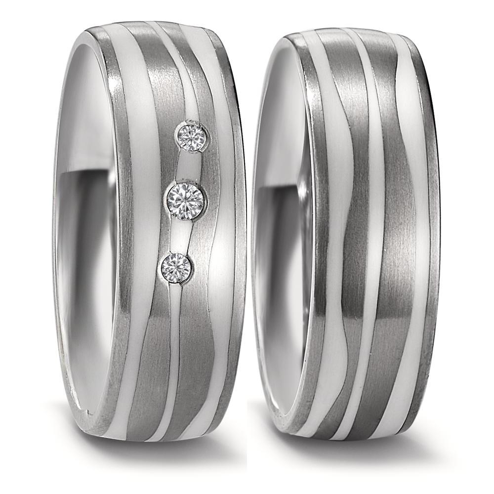 Wedding Ring Titanium, Ceramic