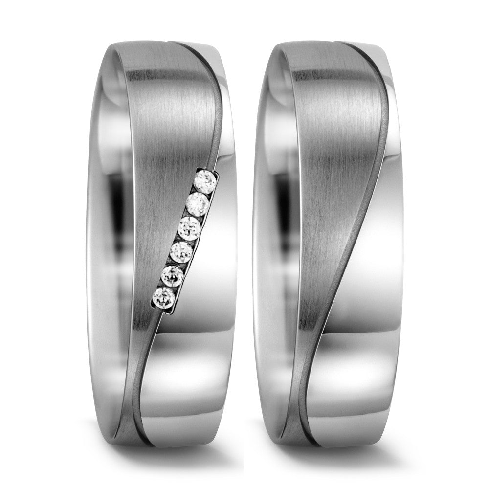 Wedding Ring 18k White Gold