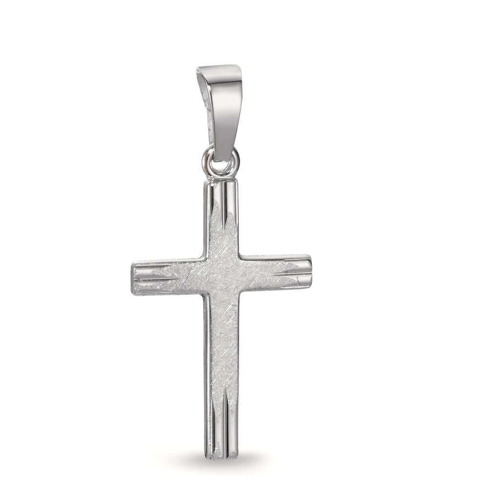 Pendant 18k White Gold Cross