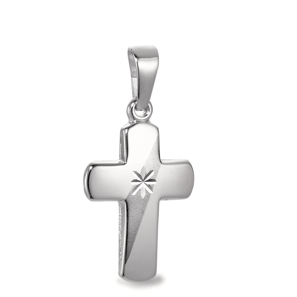 Pendant 18k White Gold Cross