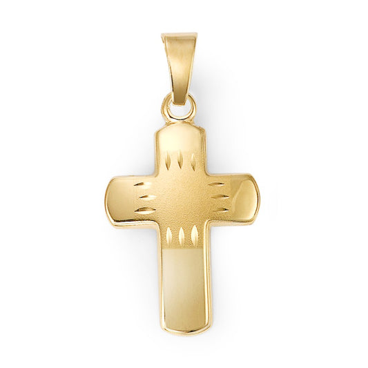 Pendant 18k Yellow Gold Cross