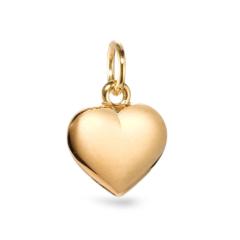 Pendant 18k Yellow Gold Heart Ø8 mm