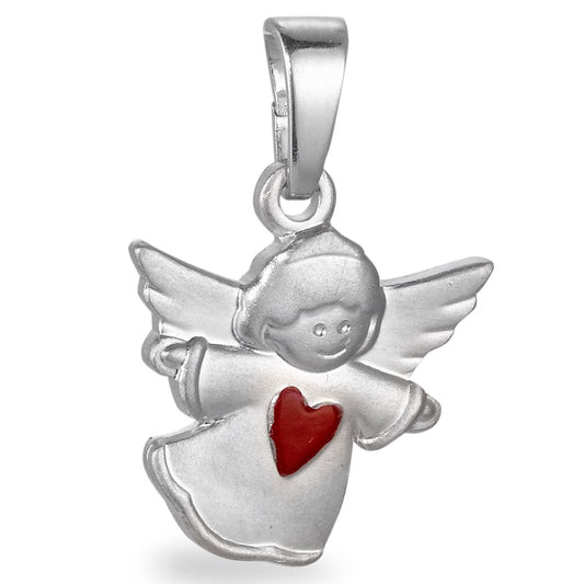 Pendant Silver Rhodium plated Guardian Angel