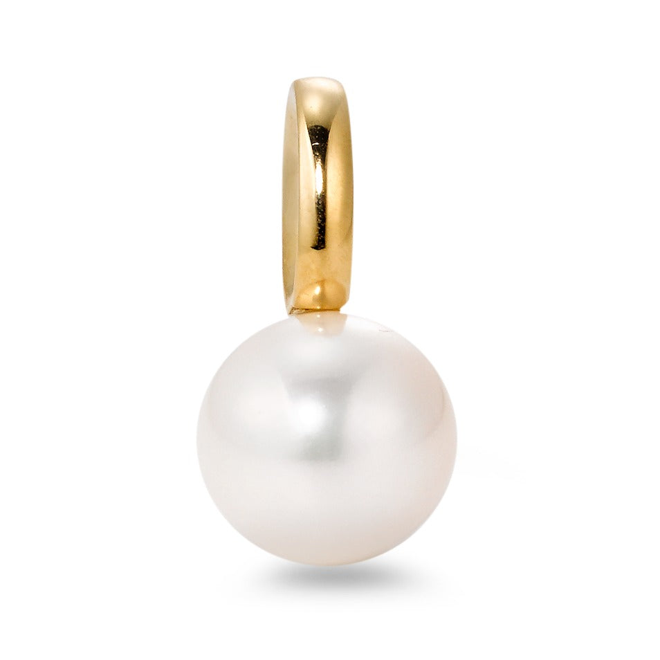 Pendant 18k Yellow Gold Freshwater pearl