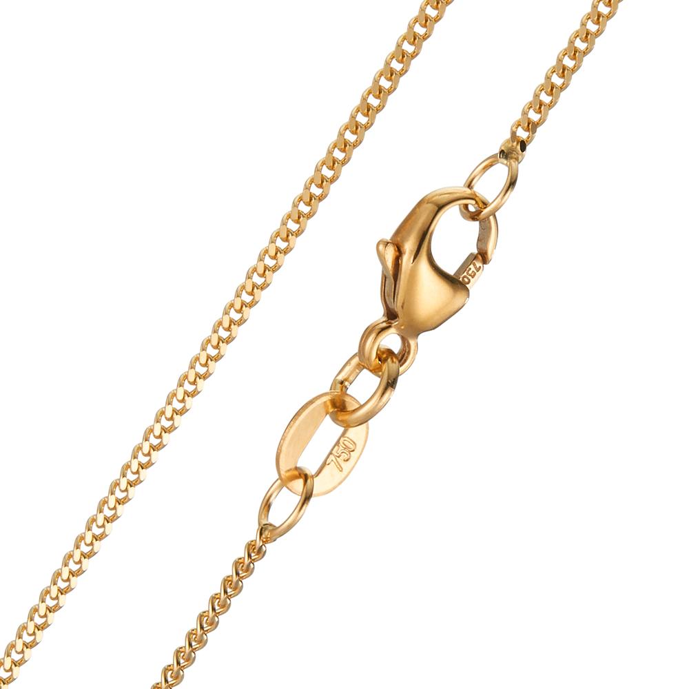 Curb-Necklace 18k Yellow Gold 36 cm