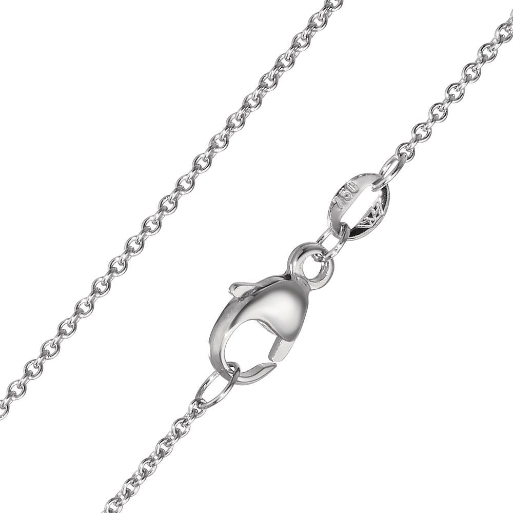 Necklace 18k White Gold 36 cm