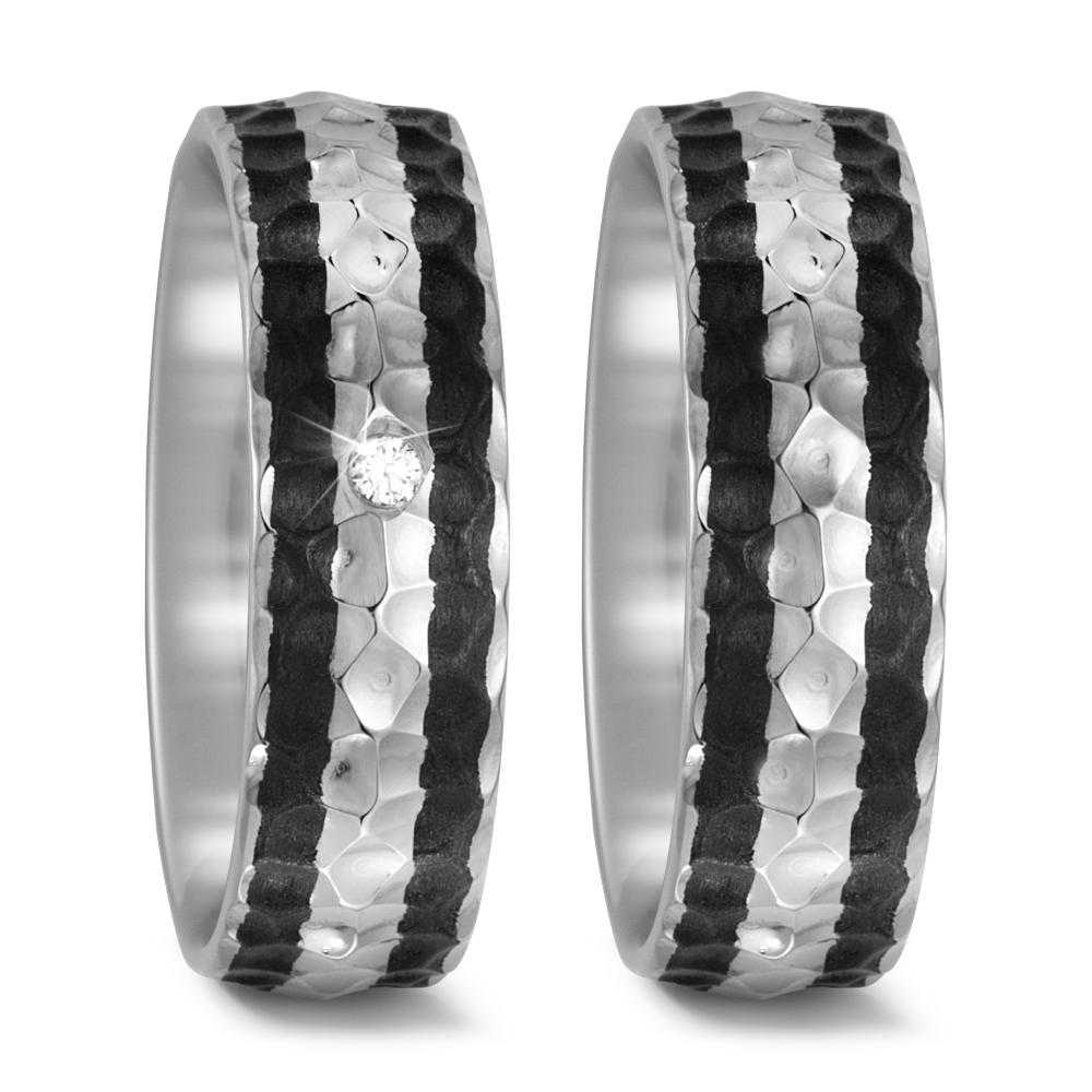 Wedding Ring Titanium, Carbon