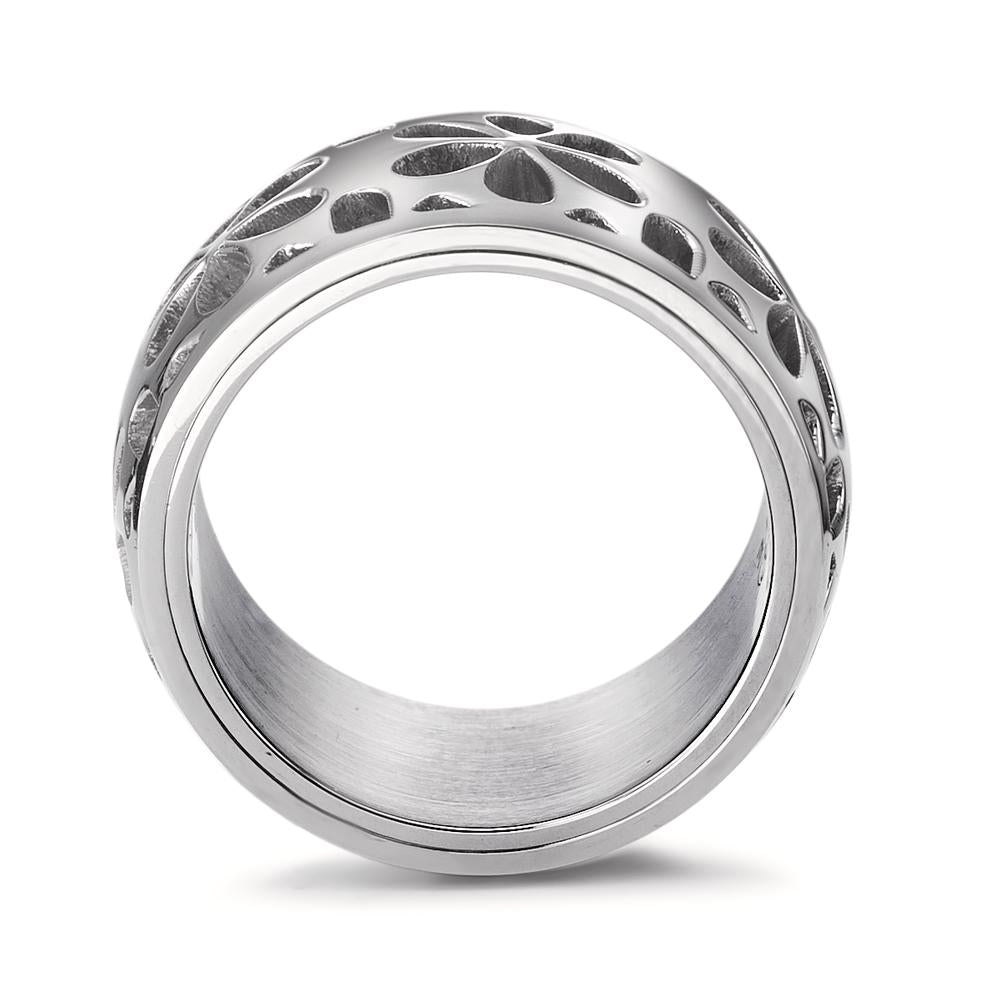 Ring Stainless steel Flower