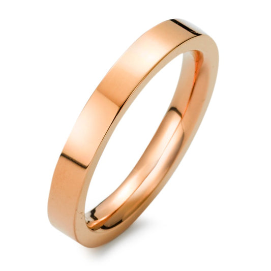 Stacking ring Stainless steel Rose Gold plated