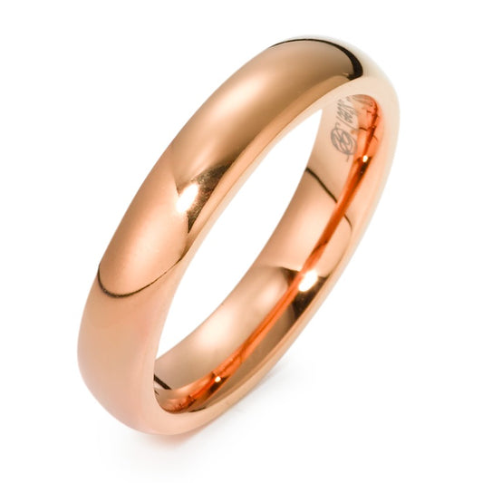 Stacking ring Stainless steel Rose IP coated