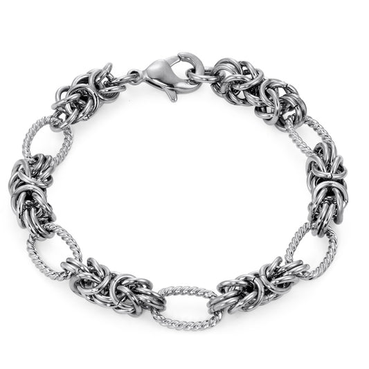 Bracelet Stainless steel 19 cm Ø8 mm