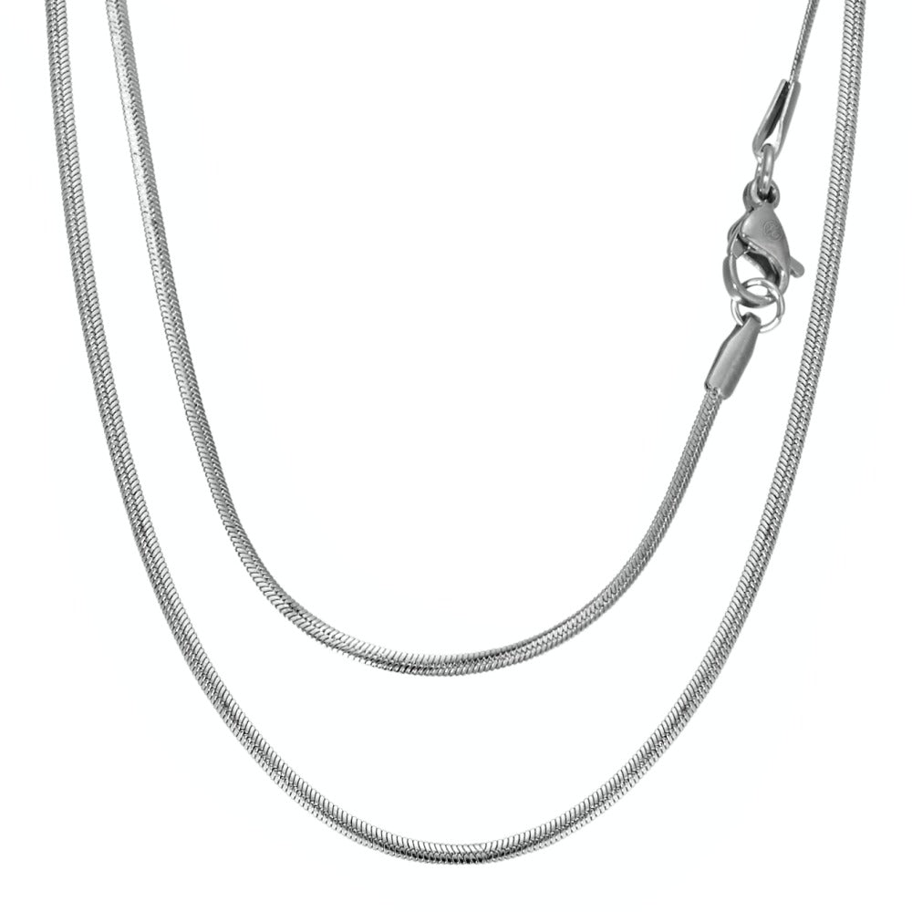 Necklace Stainless steel 42 cm