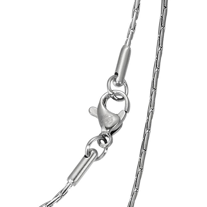 Necklace Stainless steel 42 cm Ø1.2 mm