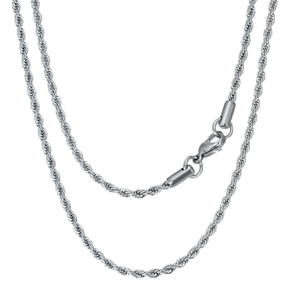 Necklace Stainless steel 45 cm