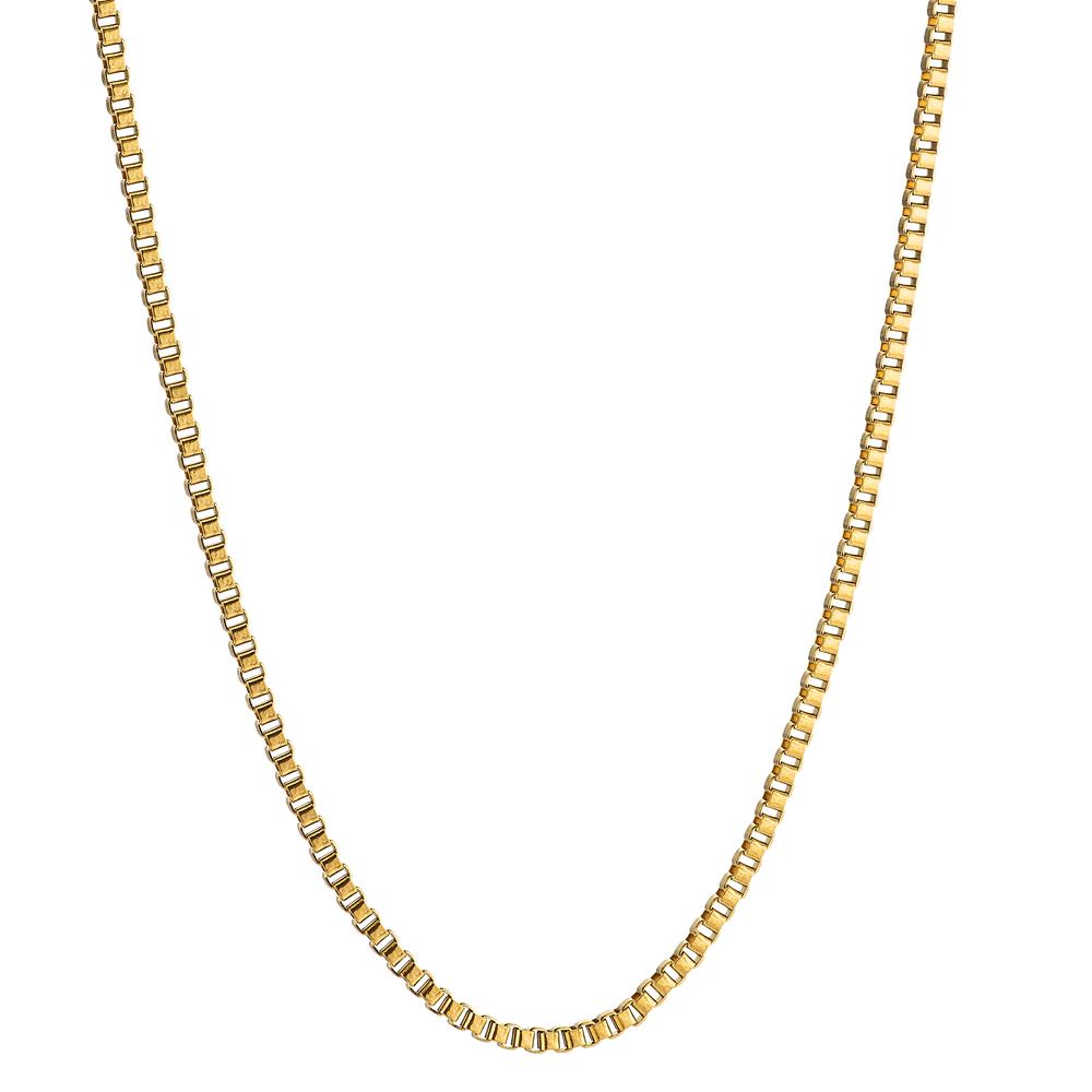 Necklace Stainless steel Gold plated 42 cm