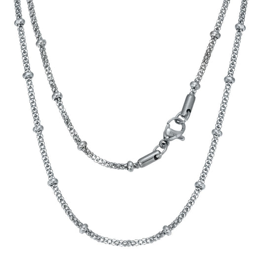 Necklace Stainless steel 42 cm Ø1.8 mm